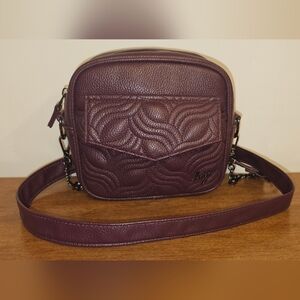 Lug Small Women's Crossbody Bag in Deep Purple